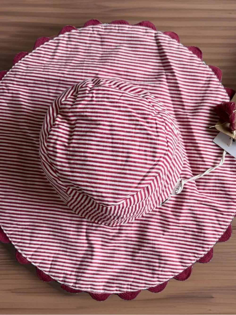 Lot of 2 YO BABY Sun Hats Girls Toddler OS Boho Prints Reversible Floppy Hat NWT